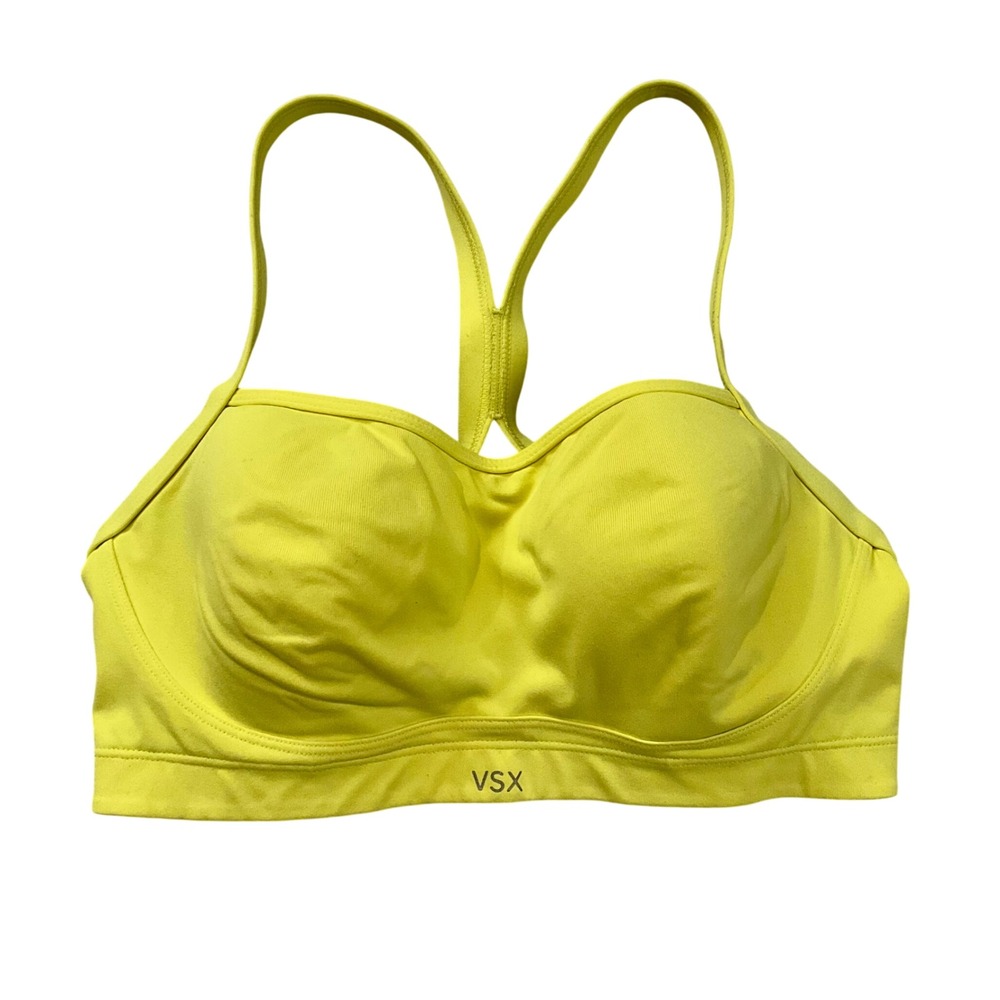 VSX Victoria‎ Secret Sport Neon Underwire Sports Bra 32DD High Impact Racerback